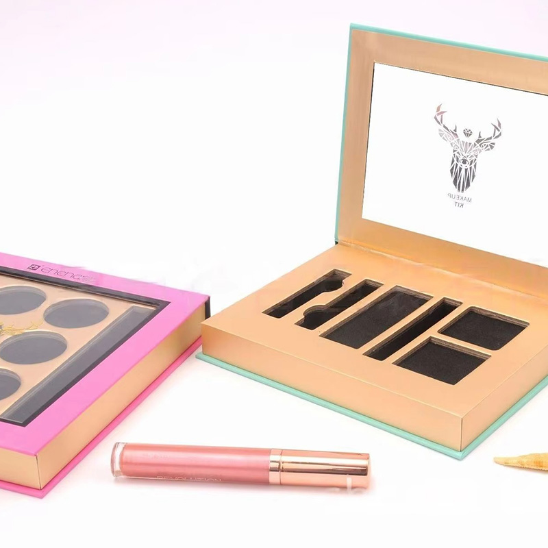 Estuche de Embalaje de Cartón Vacío DIY para Sombras de Ojos y Maquillaje en Múltiples Opciones