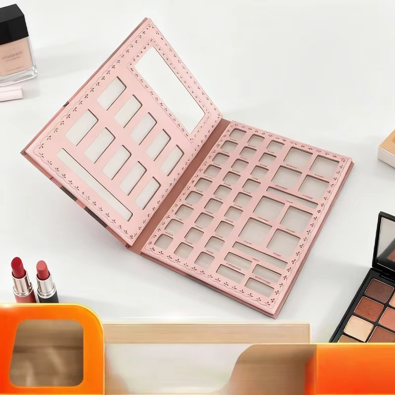 Paleta Vacía de Sombras de Ojos DIY de Cartón de Doble Cara