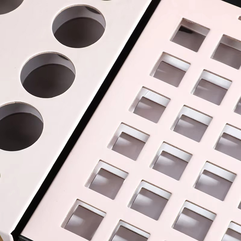 Caja Vacía para Cosméticos con Bandeja para Sombras de Ojos de Cartón y Logotipo Personalizado