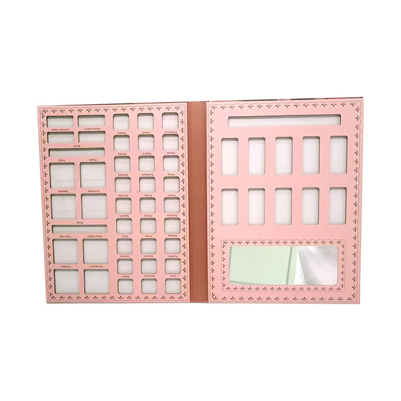 Paleta Vacía de Sombras de Ojos DIY de Cartón de Doble Cara