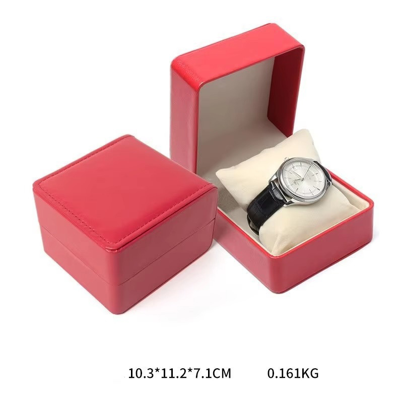 Caja de Regalo de Lujo para Reloj Individual de Cuero PU