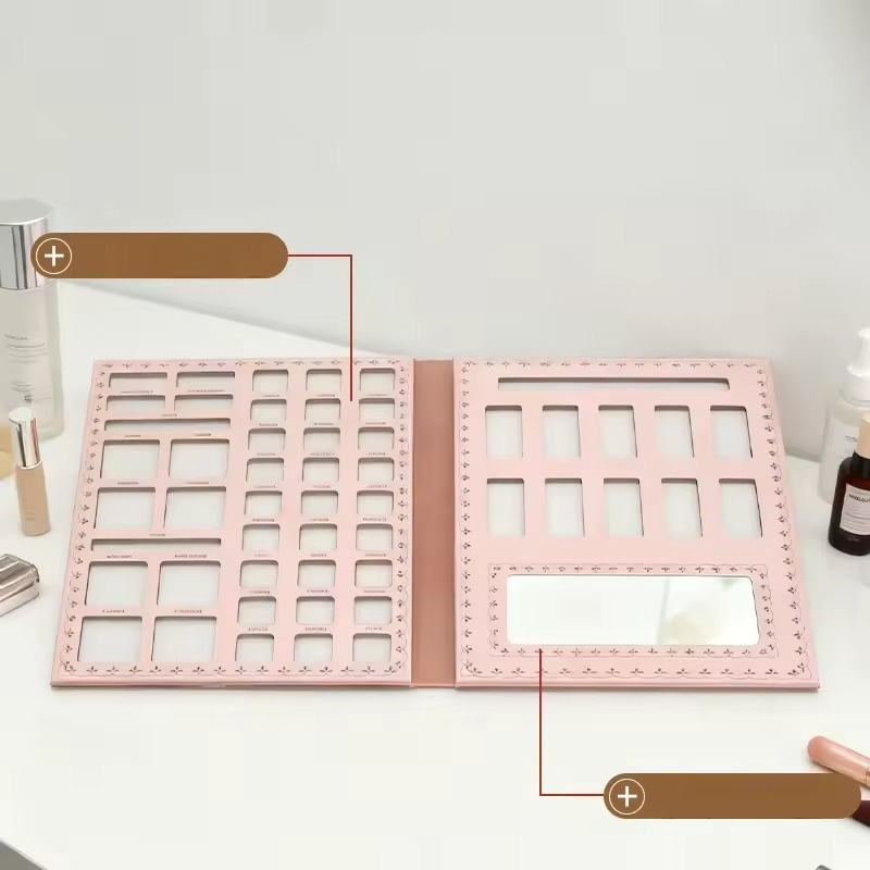 Paleta Vacía de Sombras de Ojos DIY de Cartón de Doble Cara