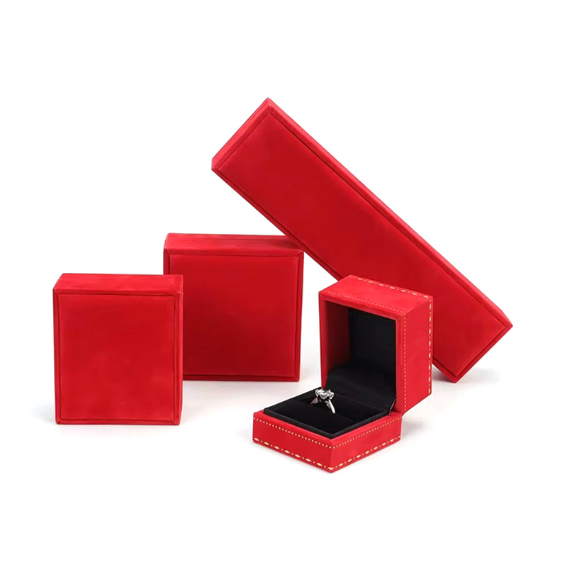 Cajas Rígidas de Terciopelo con Estampado en Oro, Ecológicas y Reutilizables para Joyería