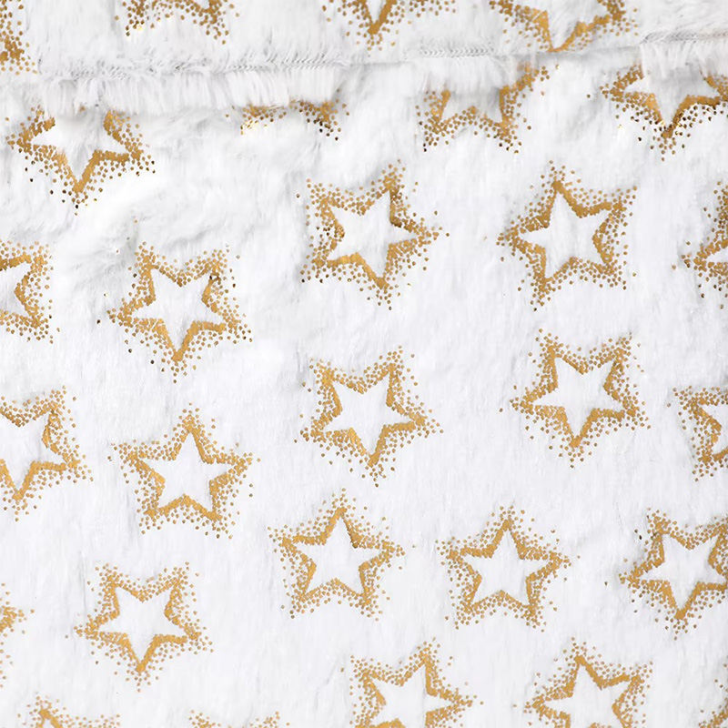 Cajas de Regalo Navideñas de Cartón Forradas con Tela de Felpa y Tapa con Copos de Nieve y Estrellas